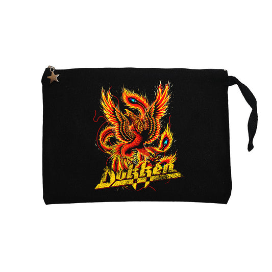 Dokken The Lost Songs 1978-1981 Siyah Clutch Astarlı Cüzdan / El Çantası