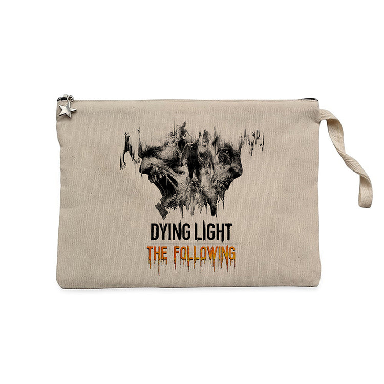 Dying Light The Following Krem Clutch Astarlı Cüzdan / El Çantası
