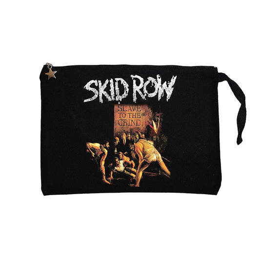 Skid Row Slave To The Grind Siyah Clutch Astarlı Cüzdan / El Çantası