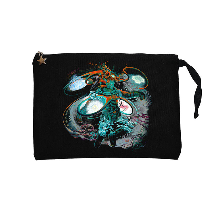 Coheed and Cambria the Afterman Ascension Siyah Clutch Astarlı Cüzdan / El Çantası