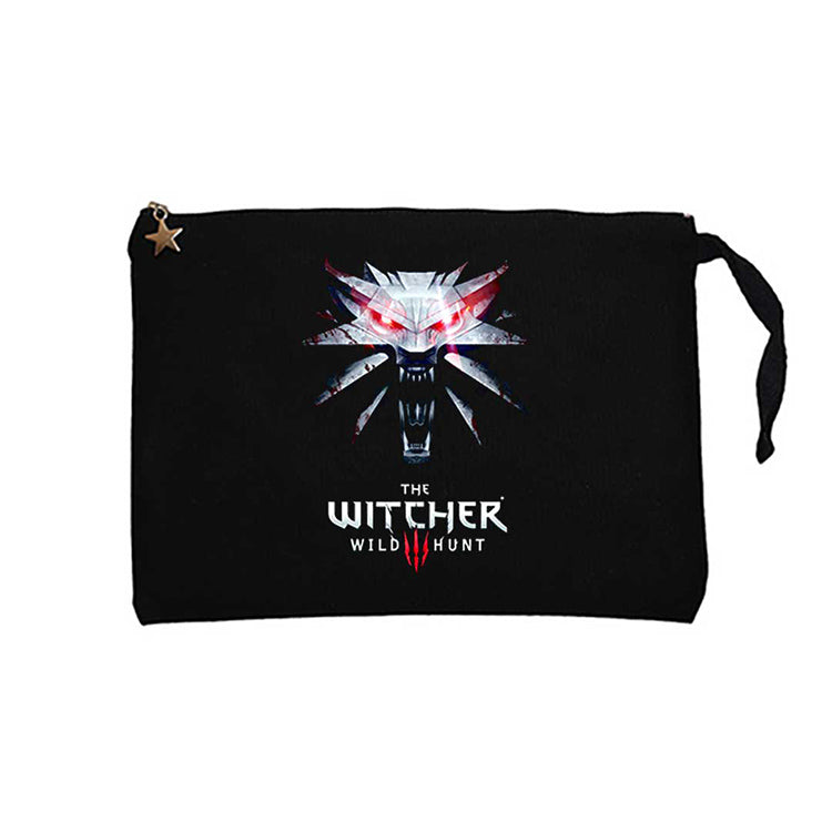 The Witcher Wild Siyah Clutch Astarlı Cüzdan / El Çantası