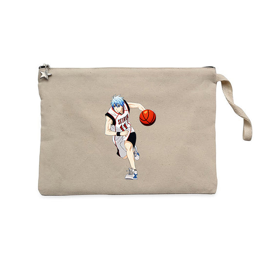 Baller Anime Seirin Krem Clutch Astarlı Cüzdan / El Çantası