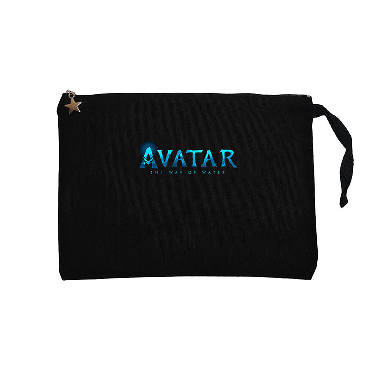 Avatar The Way of Water Siyah Clutch Astarlı Cüzdan / El Çantası