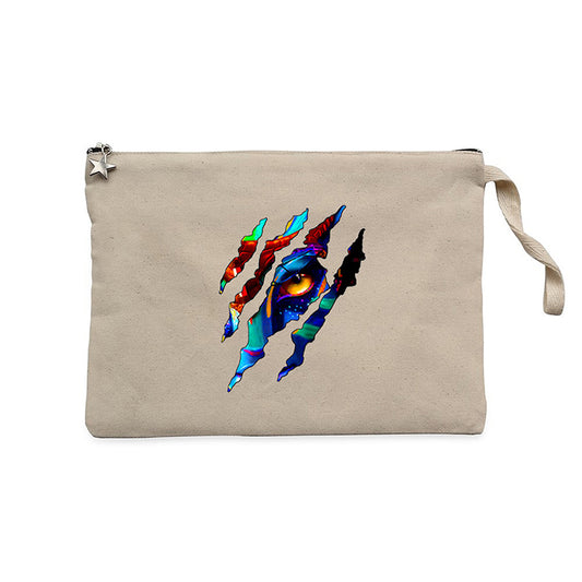 Avatar The Way Of Water Eye Krem Clutch Astarlı Cüzdan / El Çantası