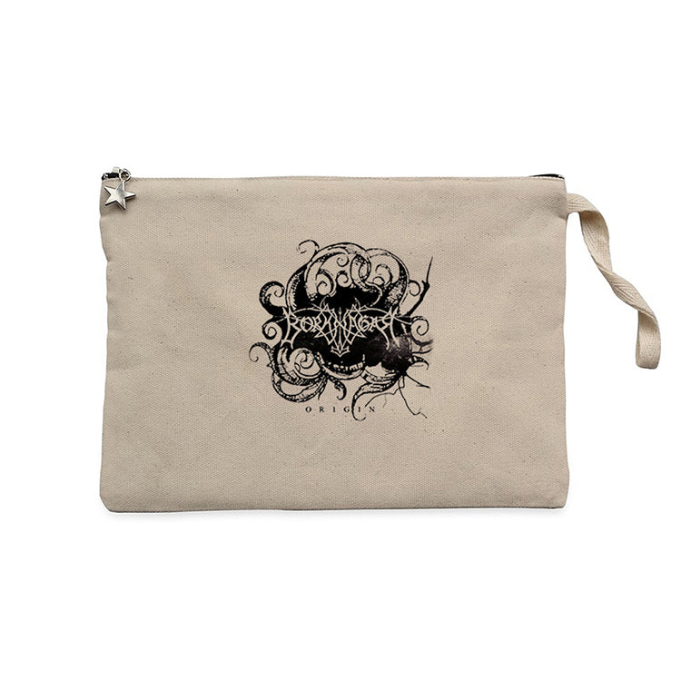 Borknagar Origin Krem Clutch Astarlı Cüzdan / El Çantası