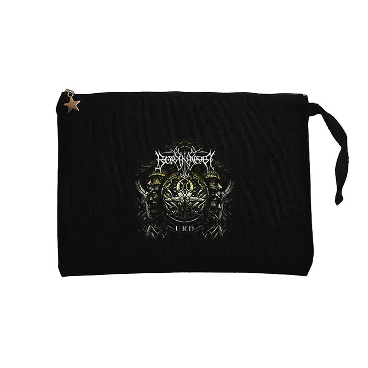 Borknagar Urd Siyah  Clutch Astarlı Cüzdan / El Çantası