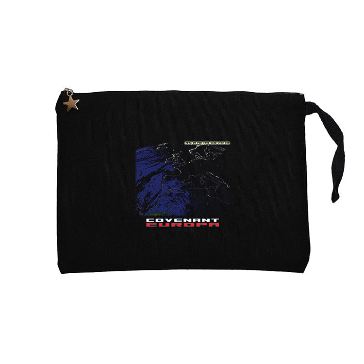Covenant Europa Siyah  Clutch Astarlı Cüzdan / El Çantası