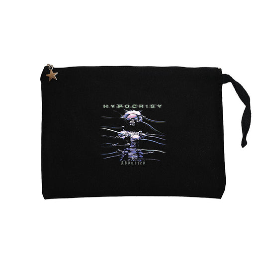 Hypocrisy Abducted Siyah Clutch Astarlı Cüzdan / El Çantası