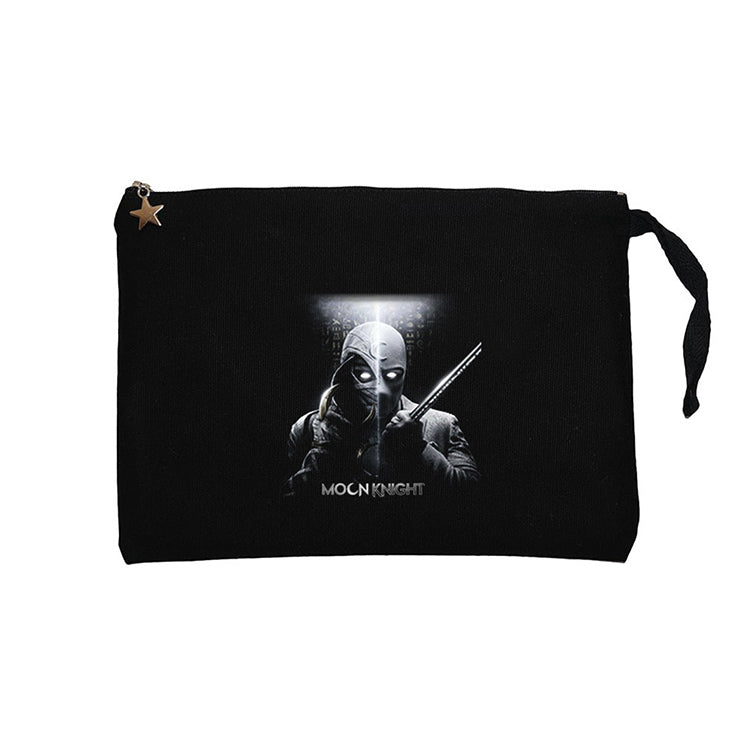 Moon Knight Warrios Siyah Clutch Astarlı Cüzdan / El Çantası