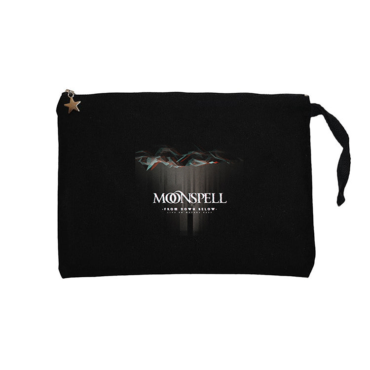 Moonspell From Down Below Siyah Clutch Astarlı Cüzdan / El Çantası
