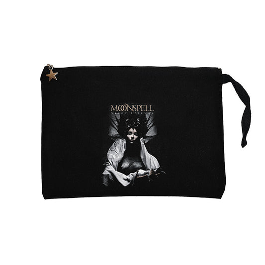 Moonspell Night Eternal Siyah Clutch Astarlı Cüzdan / El Çantası