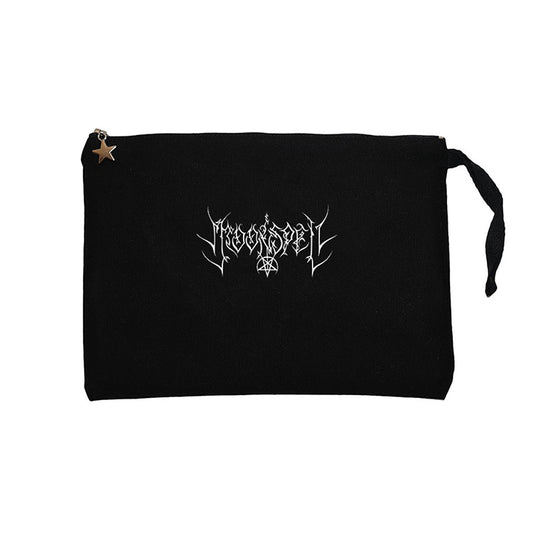 Moonspell Essential Siyah Clutch Astarlı Cüzdan / El Çantası