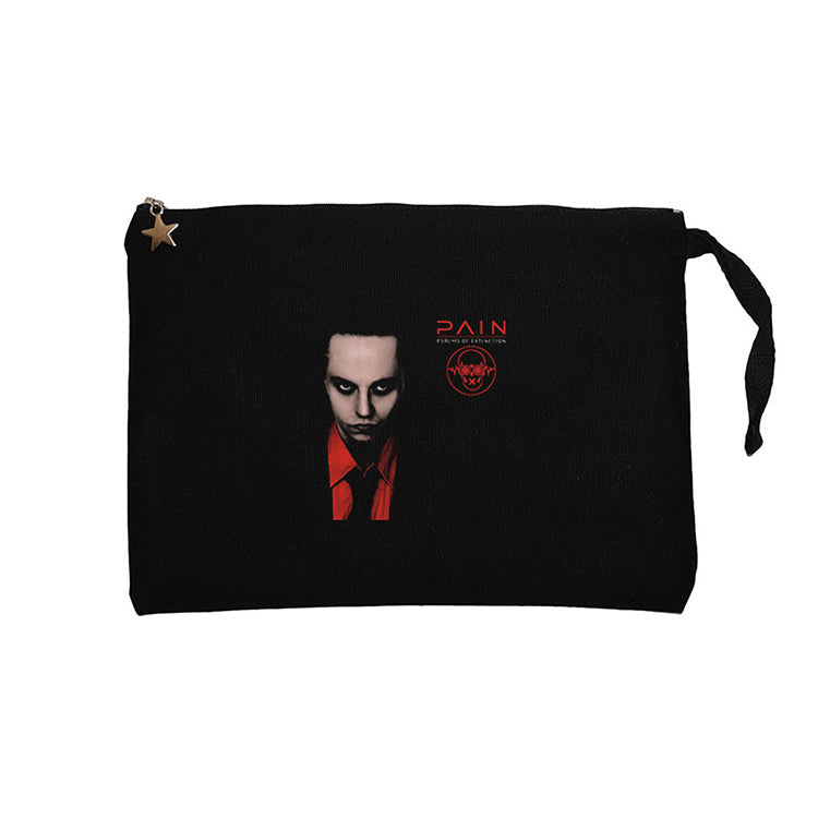 Pain Psalms of Extinction Siyah Clutch Astarlı Cüzdan / El Çantası