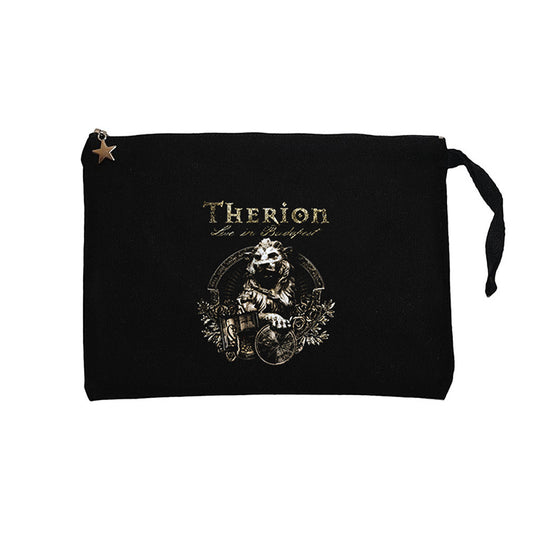 Therion 20th Anniversary Show Siyah Clutch Astarlı Cüzdan / El Çantası