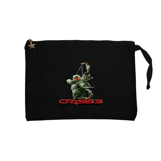 Crysis Three Bowman Siyah Clutch Astarlı Cüzdan / El Çantası