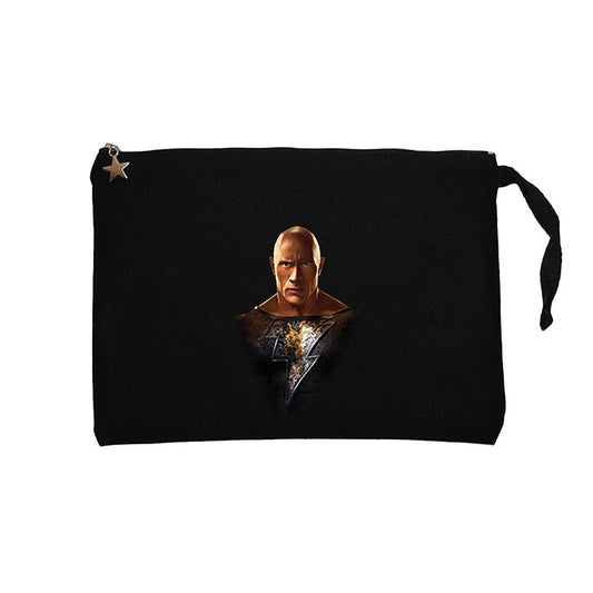 Black Adam Character Siyah Clutch Astarlı Cüzdan / El Çantası