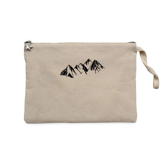 Black Mountains Krem Clutch Astarlı Cüzdan / El Çantası