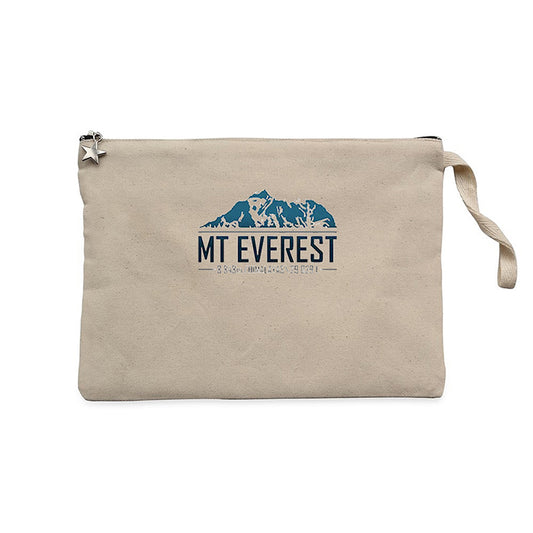 Everest 8848 m Krem Clutch Astarlı Cüzdan / El Çantası