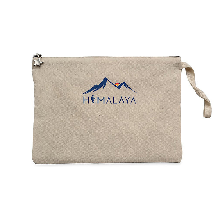 Himalaya Adventure Krem Clutch Astarlı Cüzdan / El Çantası