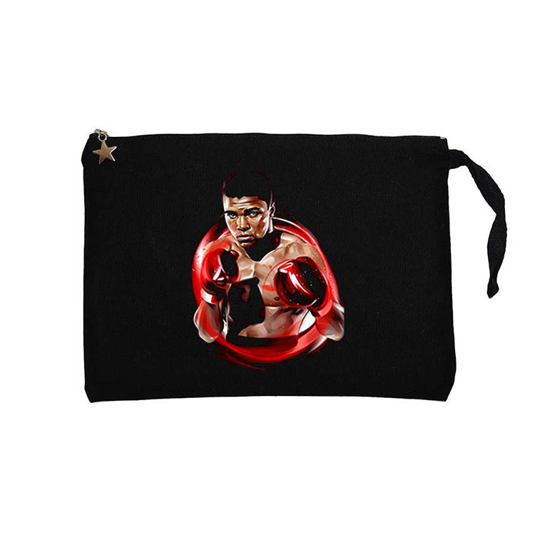 Muhammad Ali Red Siyah Clutch Astarlı Cüzdan / El Çantası