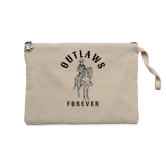 Red Dead Redemption 2 Outlaws Forever Krem Clutch Astarlı Cüzdan / El Çantası