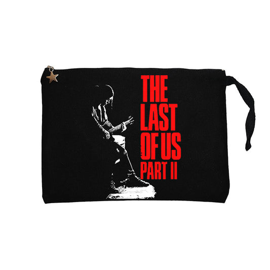 The Last Of Us 2 Ellie Guitar Siyah Clutch Astarlı Cüzdan / El Çantası