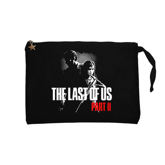 The Last Of Us 2 Ellie Joel Siyah Clutch Astarlı Cüzdan / El Çantası