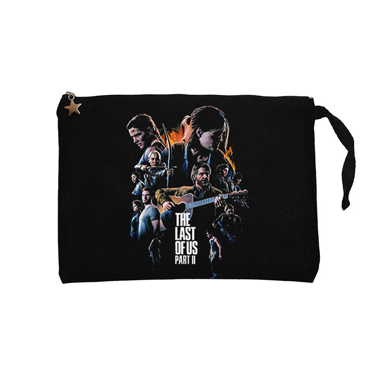 The Last Of Us 2 Oria Part Siyah Clutch Astarlı Cüzdan / El Çantası