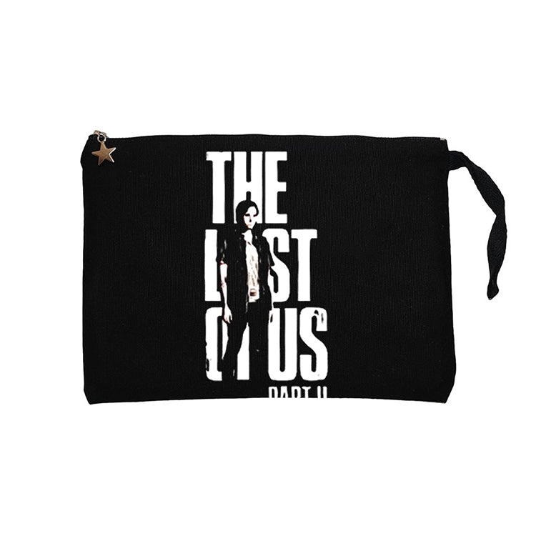 The last of Us Ellie Gamers Siyah Clutch Astarlı Cüzdan / El Çantası