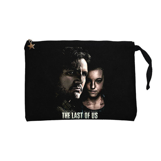 The last of Us Poster Siyah Clutch Astarlı Cüzdan / El Çantası