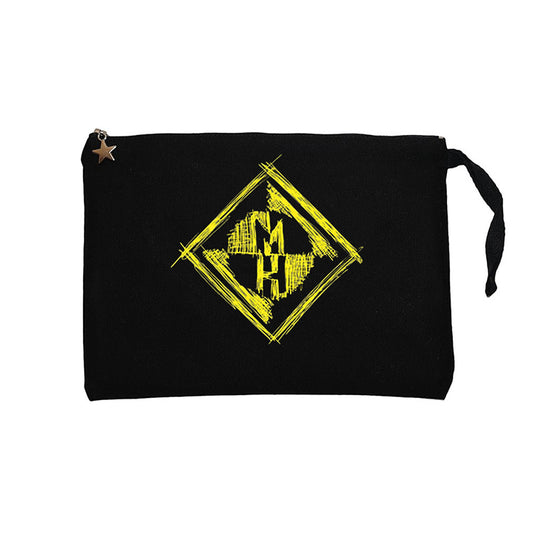 Machine Head 1993 Demo Grafiti Siyah Clutch Astarlı Cüzdan / El Çantası
