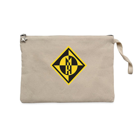 Machine Head 1993 Demo Krem Clutch Astarlı Cüzdan / El Çantası