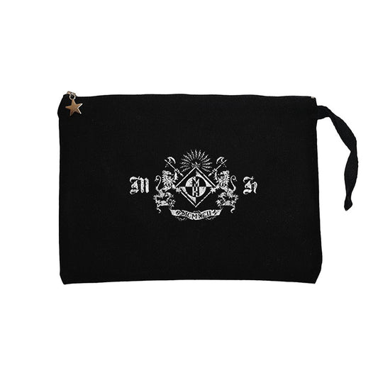 Machine Head Classic Crest Siyah Clutch Astarlı Cüzdan / El Çantası