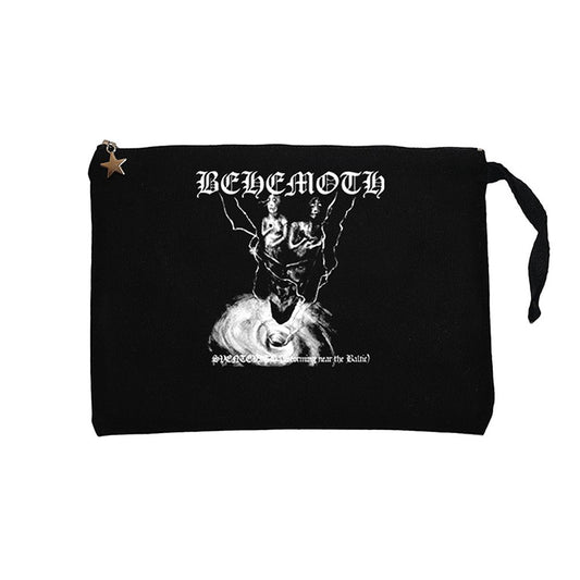 Behemoth Sventevith Siyah Clutch Astarlı Cüzdan / El Çantası