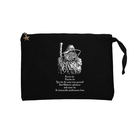 Burzum Old Siyah Clutch Astarlı Cüzdan / El Çantası