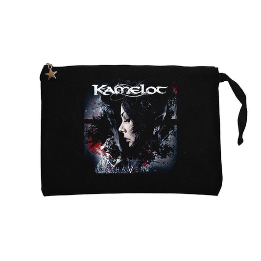 Kamelot Haven Siyah Clutch Astarlı Cüzdan / El Çantası