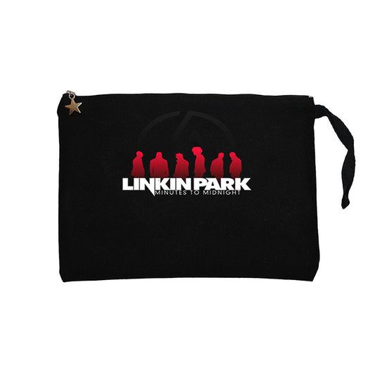 Linkin Park Minutes To Midnight Siyah Clutch Astarlı Cüzdan / El Çantası