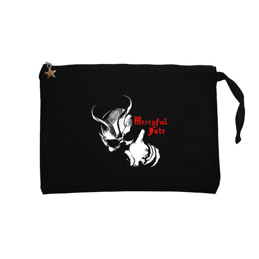 Mercyful Fate Don't Break The Oath Siyah Clutch Astarlı Cüzdan / El Çantası