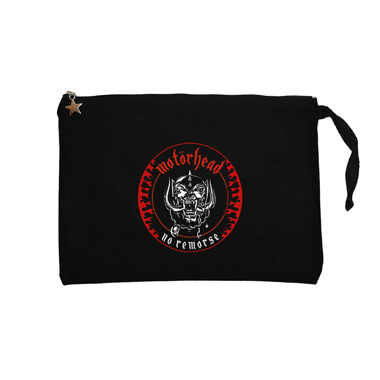 Motörhead No Remorse Siyah Clutch Astarlı Cüzdan / El Çantası