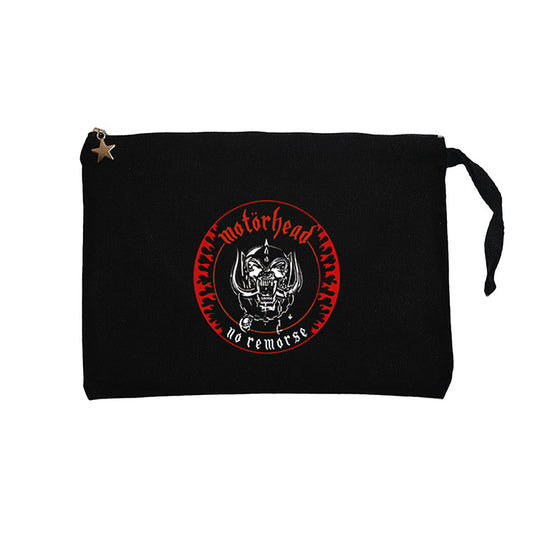 Motörhead No Remorse Siyah Clutch Astarlı Cüzdan / El Çantası