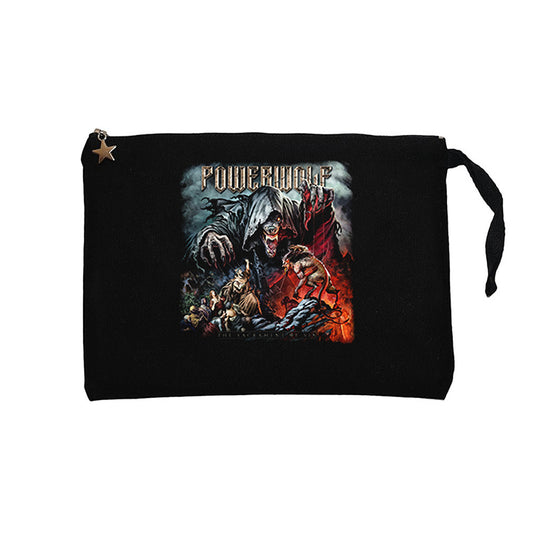 Powerwolf The Sacrament of Sin Siyah Clutch Astarlı Cüzdan / El Çantası