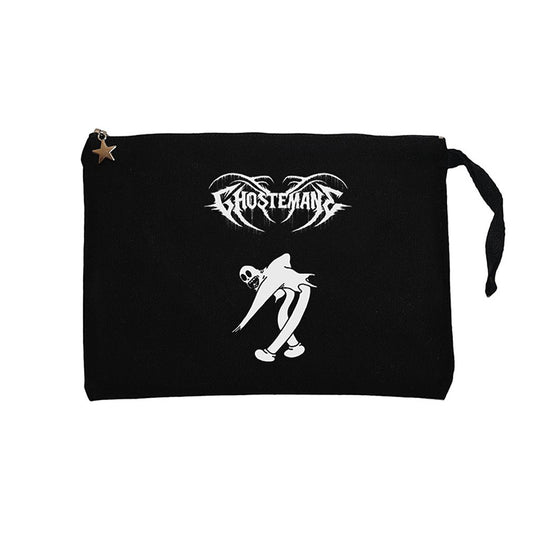 Ghostemane Classic Siyah Clutch Astarlı Cüzdan / El Çantası