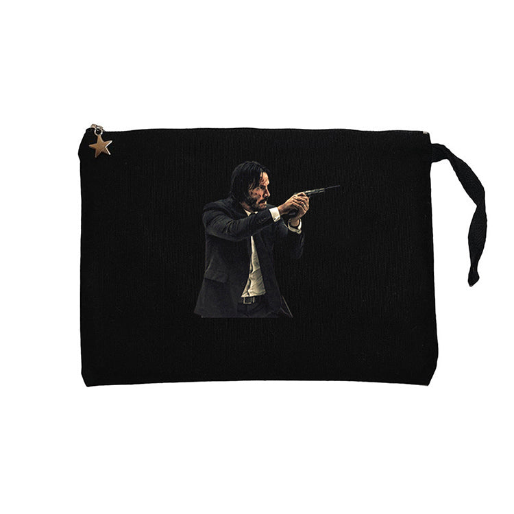 John Wick Baba Yaga Siyah Clutch Astarlı Cüzdan / El Çantası