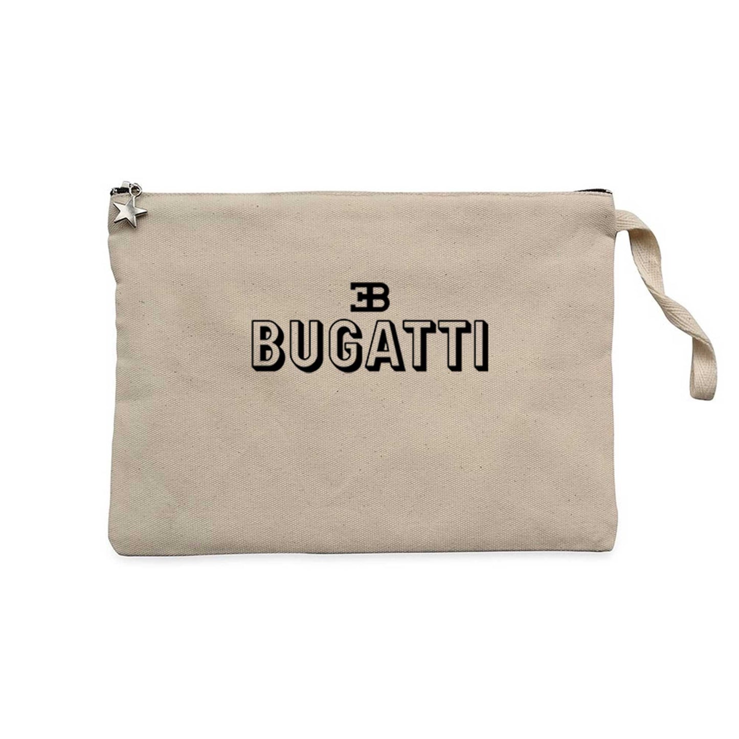 Bugatti Text Krem Clutch Astarlı Cüzdan / El Çantası