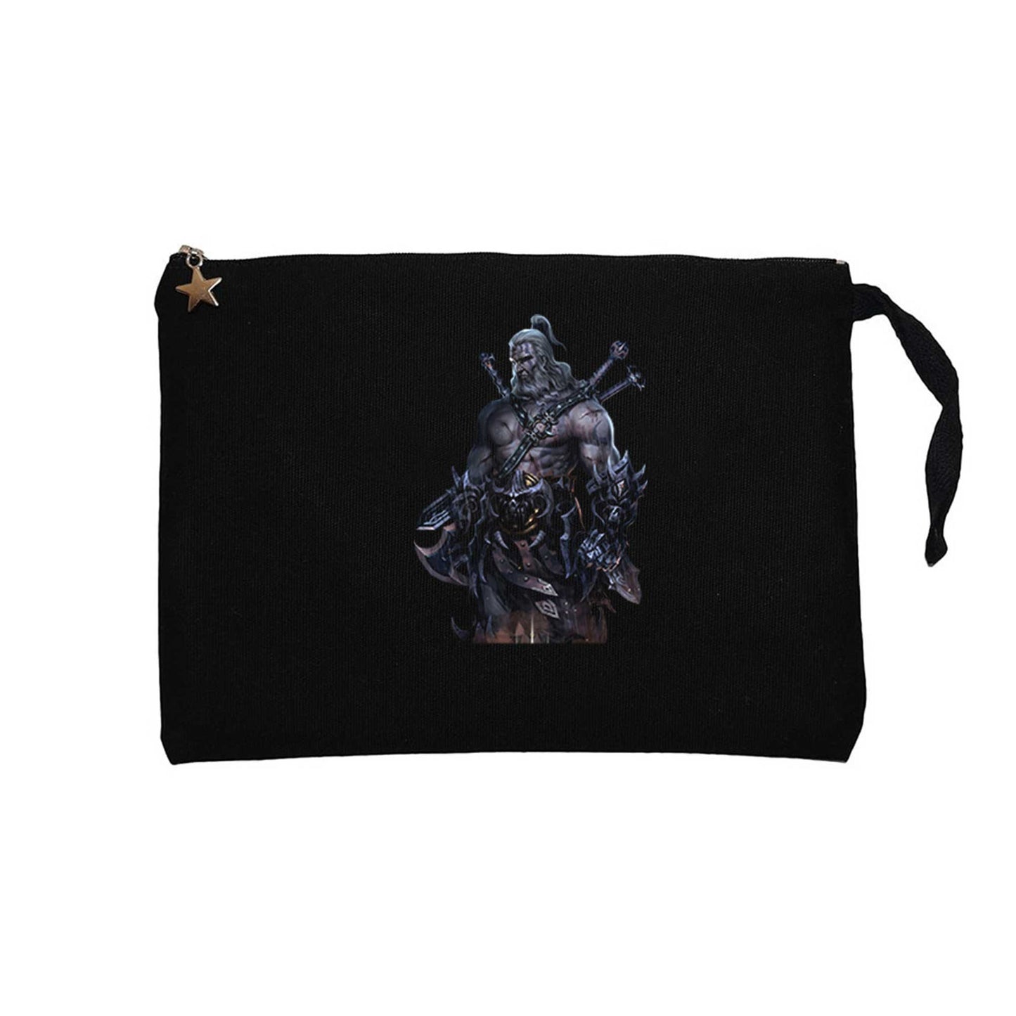 Diablo III Reaper of Souls Siyah Clutch Astarlı Cüzdan / El Çantası