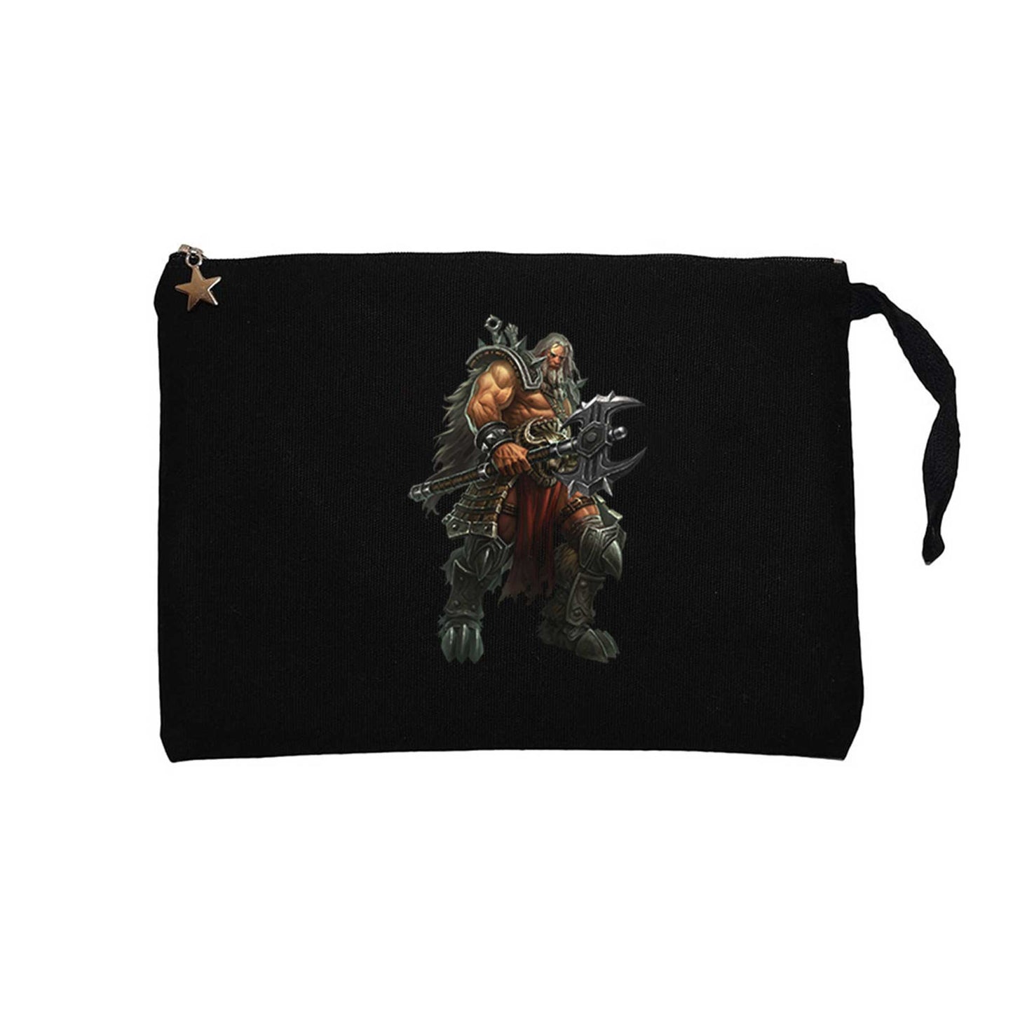 Diablo III Ruhların Reaper'ı B.B. Siyah Clutch Astarlı Cüzdan / El Çantası