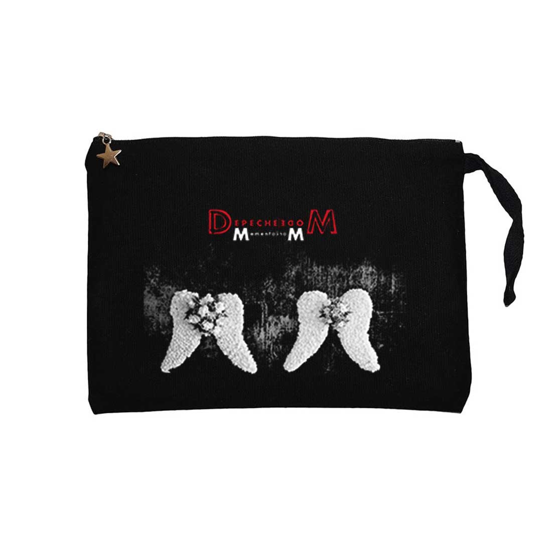 Depeche Mode Memento Mori Siyah Clutch Astarlı Cüzdan / El Çantası