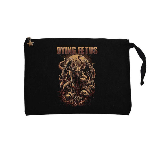 Dying Fetus Art Classic Siyah Clutch Astarlı Cüzdan / El Çantası