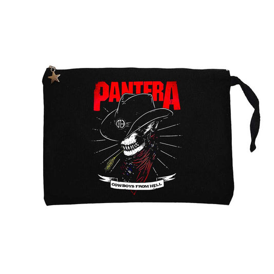 Pantera Cowboys Siyah Clutch Astarlı Cüzdan / El Çantası