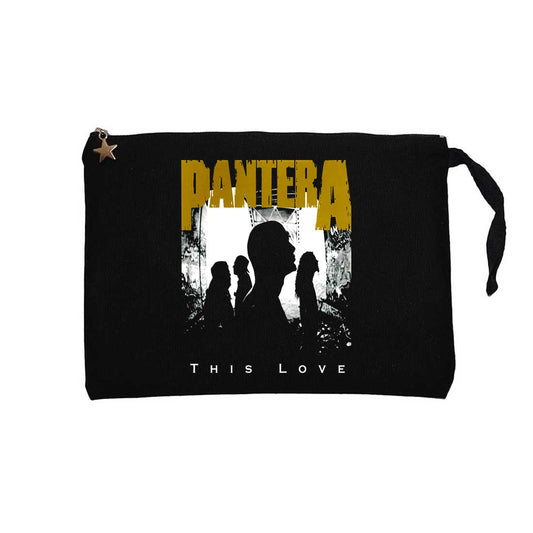 Pantera This Love Siyah Clutch Astarlı Cüzdan / El Çantası